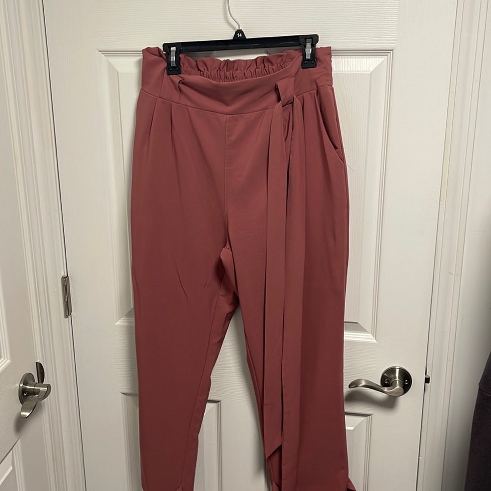 2XL Rose Tie Pants with Removable Belt